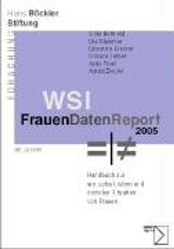 WSI-FrauenDatenReport 2005