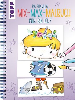 Mix-Max-Malbuch Wer bin ich?