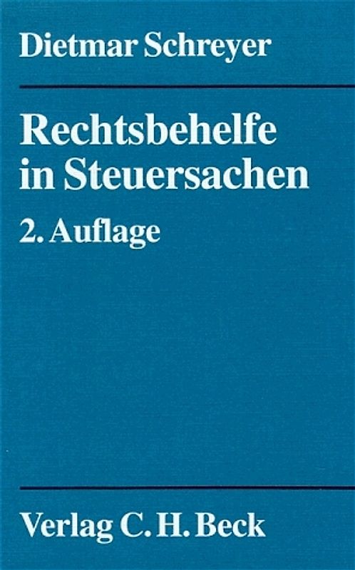 Rechtsbehelfe in Steuersachen