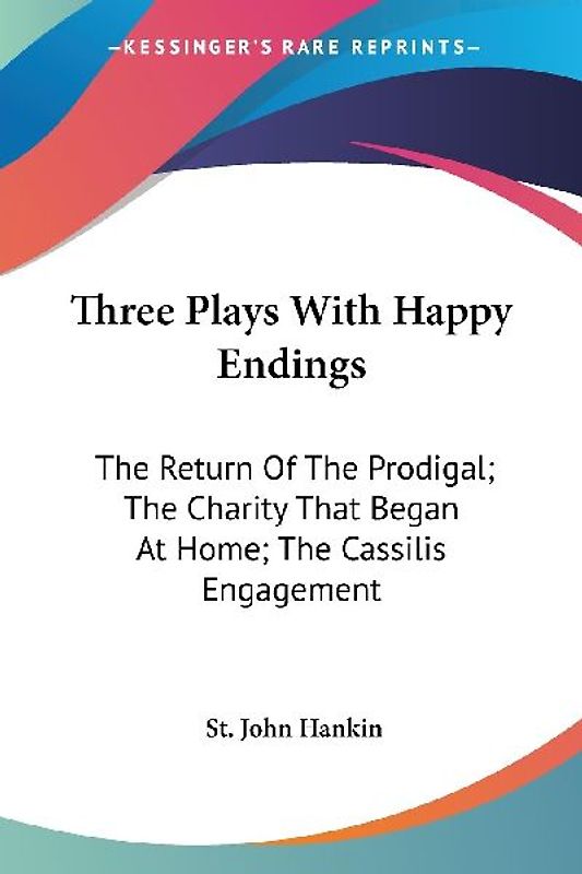 Three Plays With Happy Endings