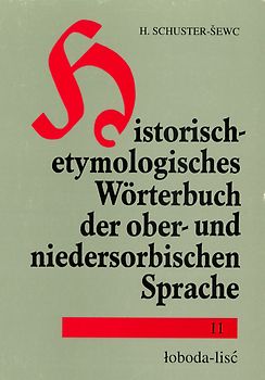 Historisch-etymologisches Wörterbuch der ober- und niedersorbischen Sprache