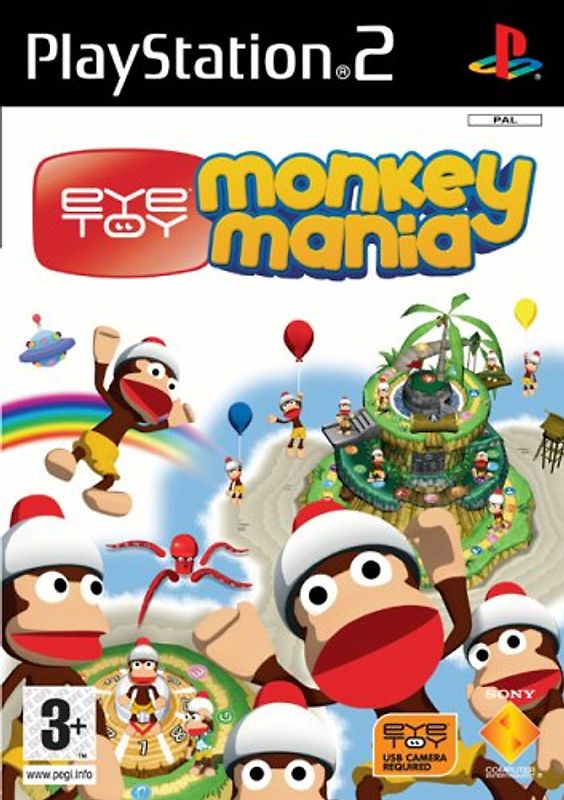 EyeToy: Monkey Mania [Only Software, Internationale Version] PlayStation 2