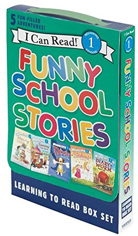 Funny School Stories: Learning to Read Box Set: 5 Fun-Filled Adventures! (I Can Read Level 1)