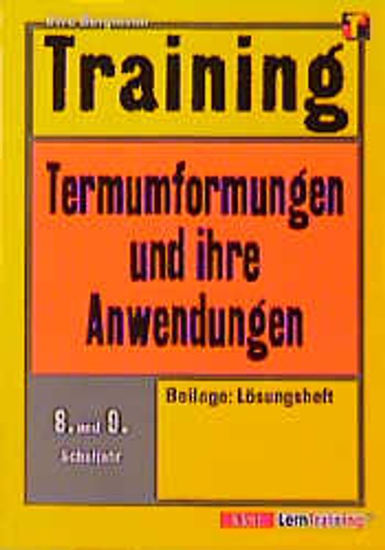 Training Termumformungen und ihre Anwendungen