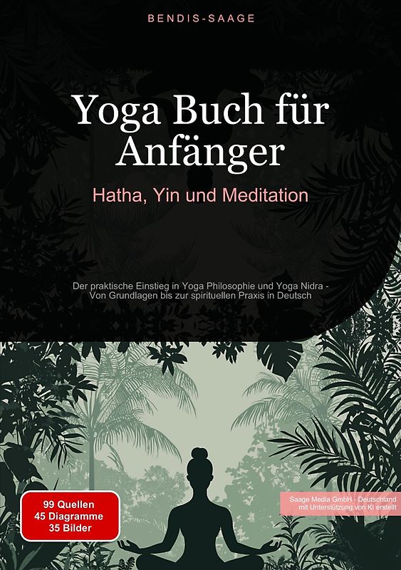 Yoga Buch für Anfänger: Hatha, Yin und Meditation