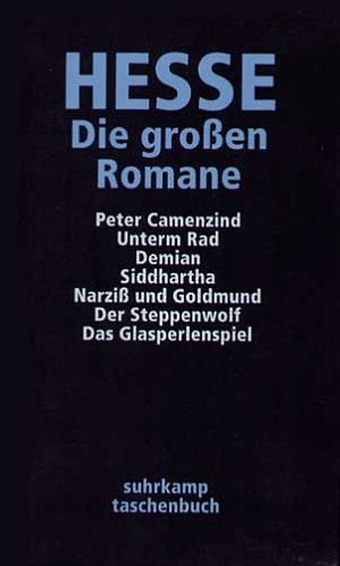 Die grossen Romane