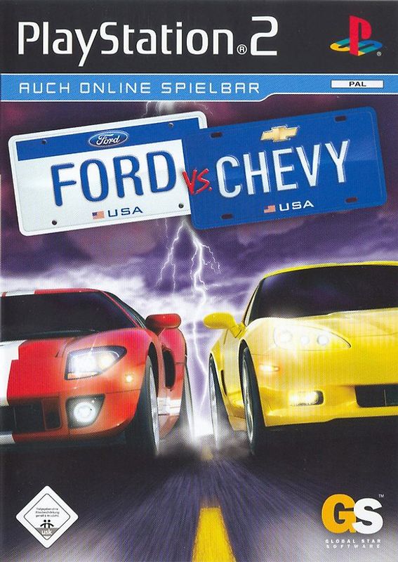 Ford vs. Chevy PlayStation 2