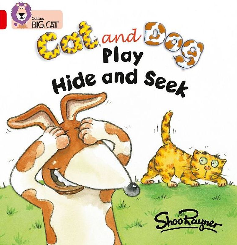 Cat and Dog Play Hide and Seek