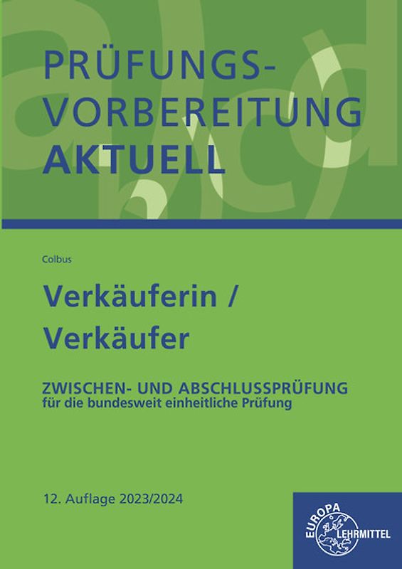 Prüfungsvorbereitung aktuell – Verkäuferin/Verkäufer