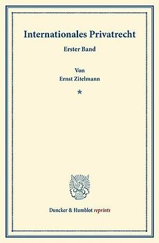 Internationales Privatrecht.