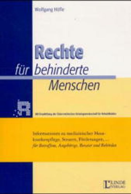 Rechte für behinderte Menschen