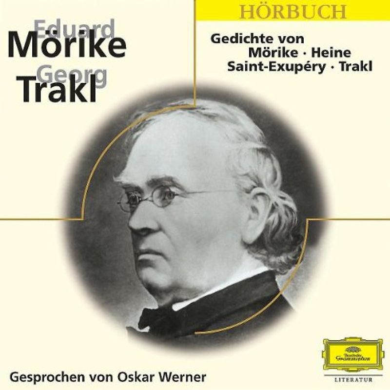 Gedichte von Mörike, Heine, Saint-Exupery, Trakl. CD