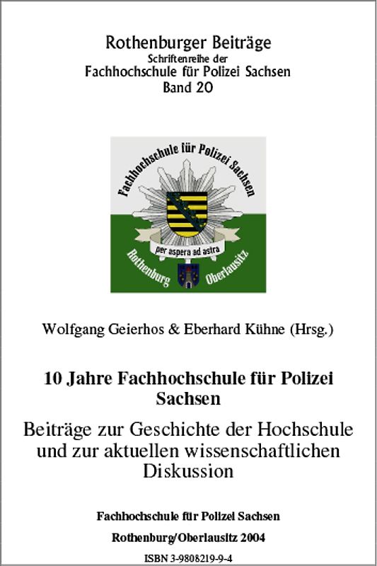 10 Jahre Fachhochschule für Polizei Sachsen