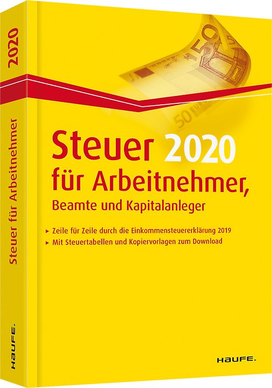Steuer 2020 für Arbeitnehmer, Beamte und Kapitalanleger