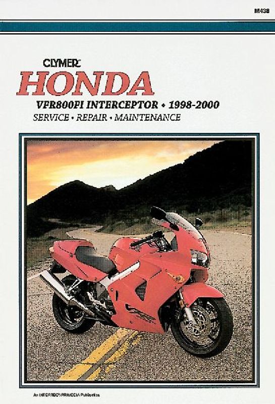 Honda VF800FI Interceptor Motorcycle (1998-2000) Service Repair Manual