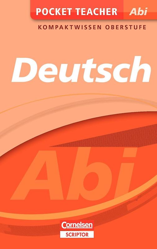 Pocket Teacher Abi Deutsch