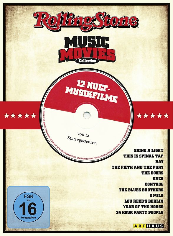 Rolling Stone Music Movies Collection Gesamtedition DVD