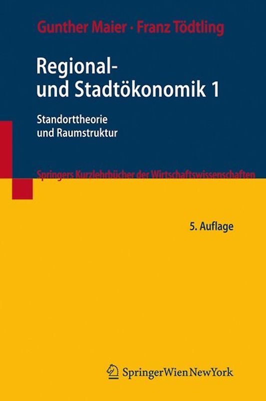 Regional- und Stadtökonomik 1