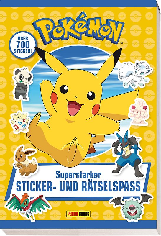 Pokémon: Superstarker Sticker- und Rätselspaß