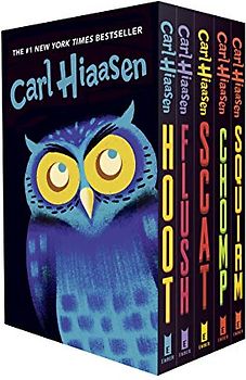 Hiaasen 5-Book Trade Paperback Box Set: Hoot; Flush; Scat; Chomp; Squirm