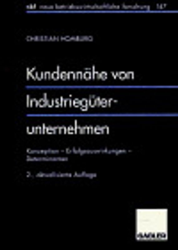 Kundennähe von Industriegüterunternehmen