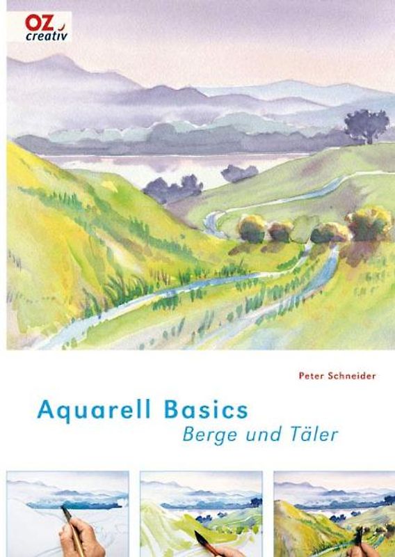 Aquarell Basics - Berge und Täler