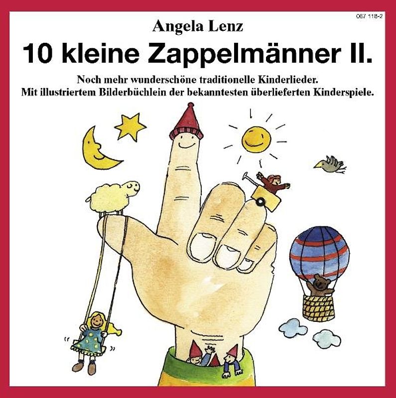 10 kleine Zappelmänner 2. Audio-CD