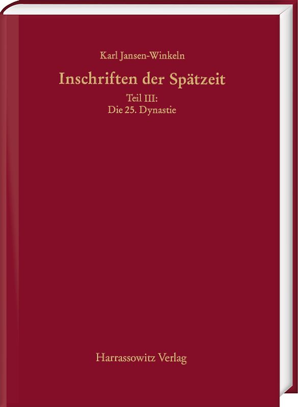 Inschriften der Spätzeit