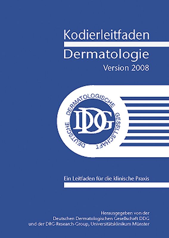Kodierleitfaden Dermatologie 2008