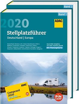 ADAC Stellplatzführer Deutschland und Europa 2020