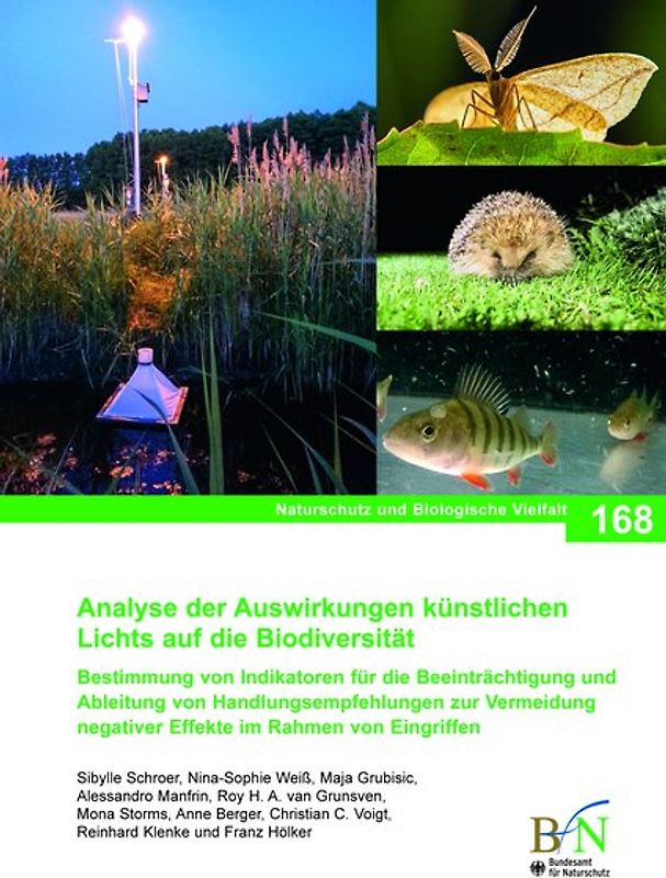 Analyse der Auswirkungen künstlichen Lichts auf die Biodiversität