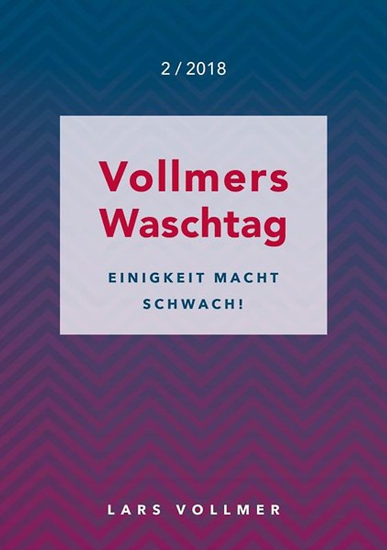 Einigkeit macht schwach!