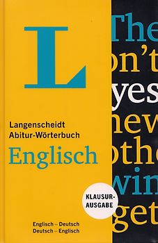 Langenscheidt Abitur-Wörterbuch Englisch - Buch und App