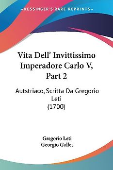 Vita Dell' Invittissimo Imperadore Carlo V, Part 2