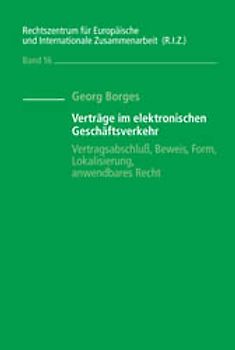 Verträge im elektronischen Geschäftsverkehr