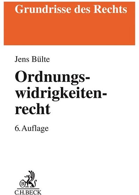 Ordnungswidrigkeitenrecht
