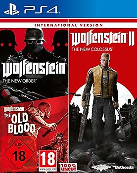 Wolfenstein: Triple Pack (International Version) PlayStation 4