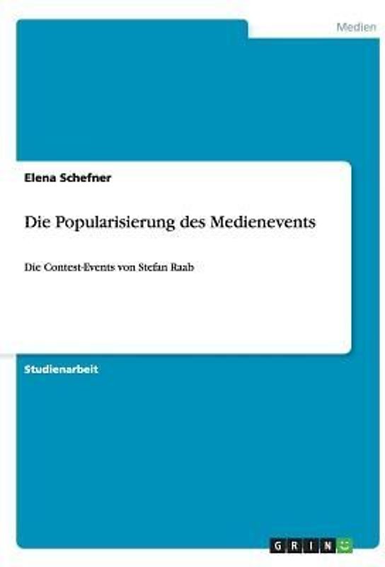 Die Popularisierung des Medienevents