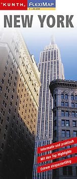KUNTH FlexiMap New York 1:20 000