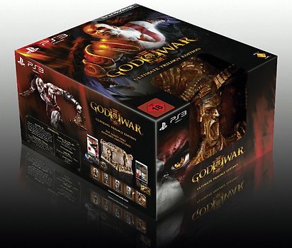 God of War III [Ultimate Trilogy Edition, 2 Discs, inkl. Truhe, 3 Soundtrack-CDs, Artbook & 3 Postkarten] PlayStation 3