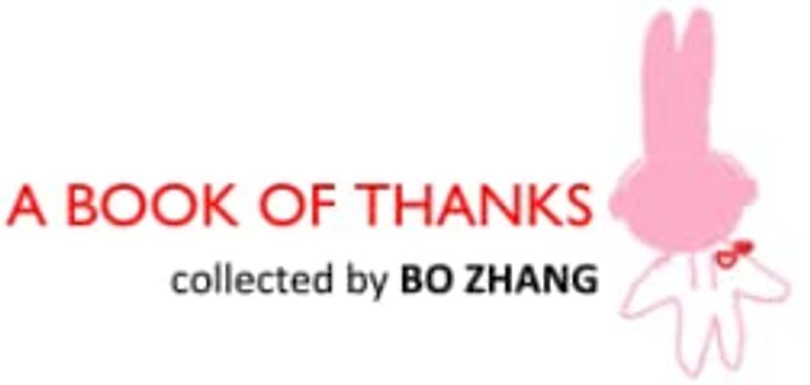 A Book of Thanks: collected by Bo Zhang