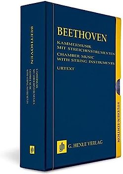 Kammermusik mit Streichinstrumenten - 13 Bände Studien-Edition im Schuber: Besetzung: Streichduos und -trios, Kammermusik mit verschiedenen ... (Studien-Editionen: Studienpartituren)