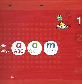 Denkwege in die Rechtschreibung. a-o-m 1. Schülerarbeitsmappe