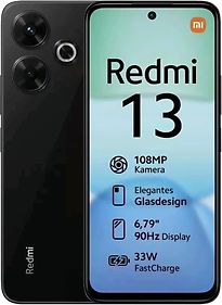 Image of Xiaomi Redmi 13 Dual SIM 128GB middernacht zwart (Refurbished)