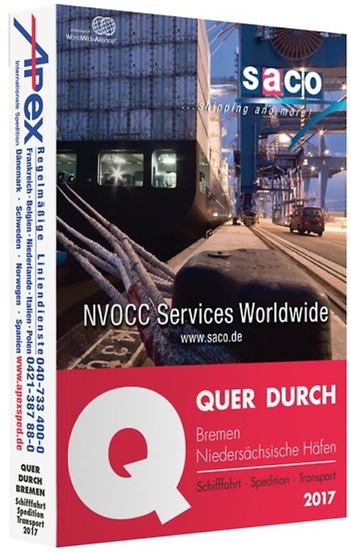 QUER DURCH Bremen / Niedersächsische Häfen 2017