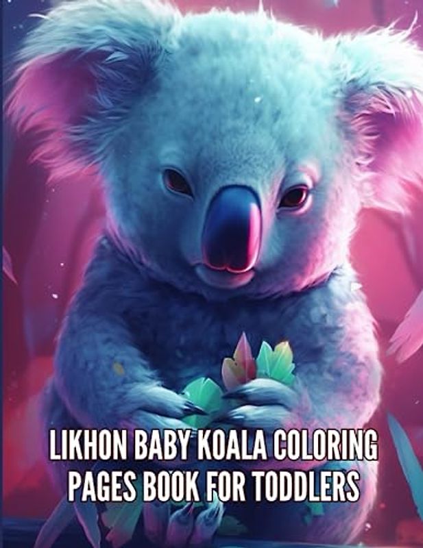 Likhon Baby Koala Coloring Pages Book for Toddlers