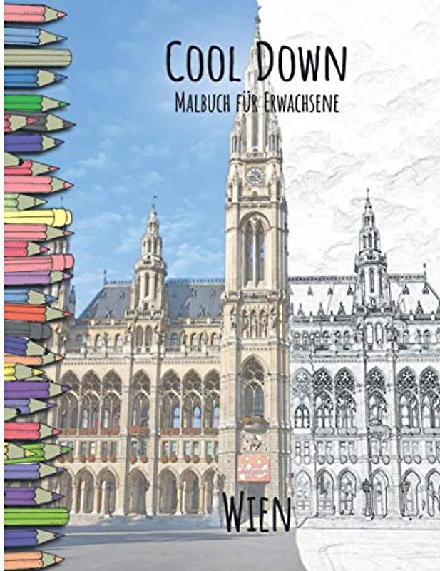 Cool Down - Malbuch für Erwachsene: Wien