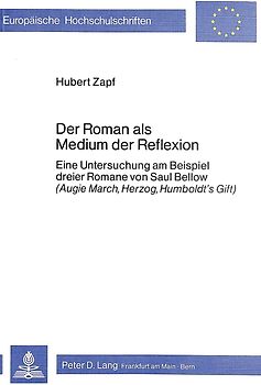 Der Roman als Medium der Reflexion