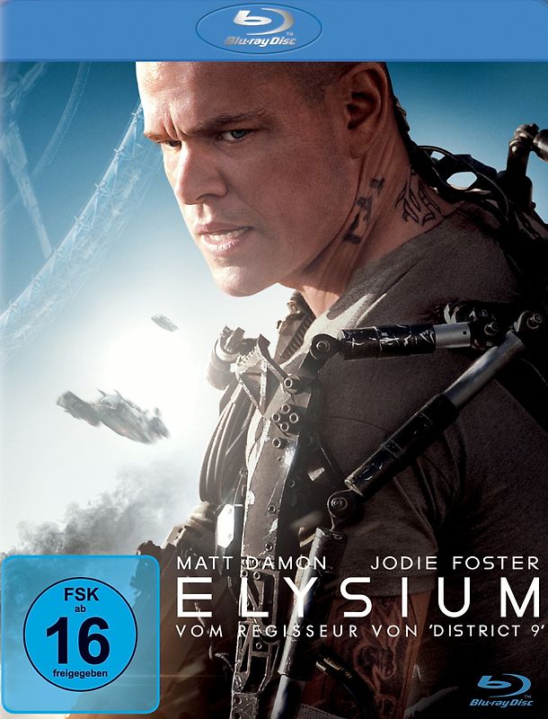 Elysium Blu-ray Disc