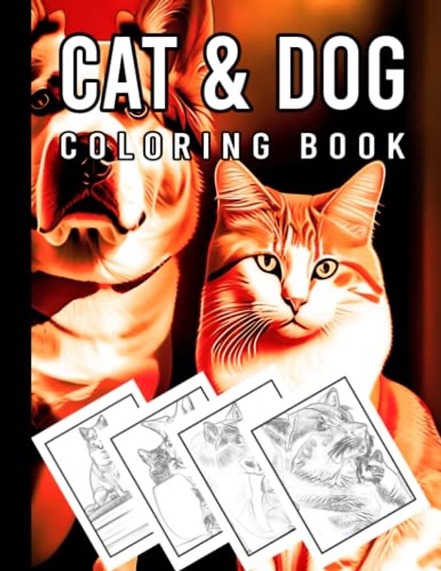 Cat and Dog Precious Pets An Artistic Collection: Animal Designs Adorable Depictions